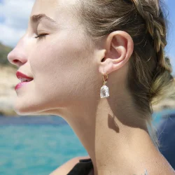 ORECCHINI PENDENTE SALI MARINI SOHA - immagine 2