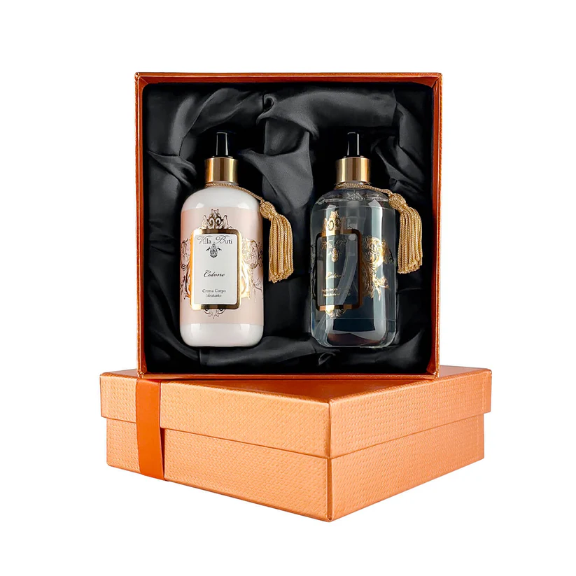 CONFEZIONE REGALO GEL BAGNO DOCCIA + CREMA CORPO
